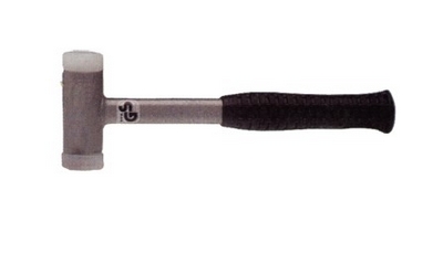 钢柄尼龙无反弹锤